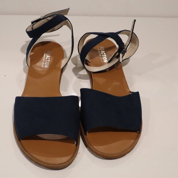 Reaction Kenneth Cole Blue Sandals - Size 8 - Picture 2 of 8